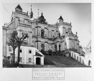 Bazylika Nawiedzenia NMP - front, skan 1