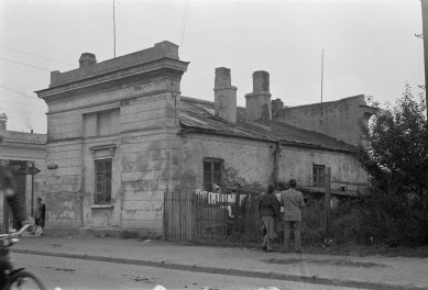 rogatka warszawska - elewacja południowo-zachodnia, skan 1