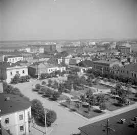 panorama miasta - rynek, skan 1