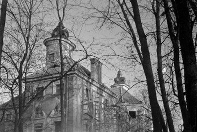 pałac Bielińskich - narożnik płd., skan 1