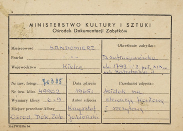 Sufraganówka - widok ogólny od strony zach. - metryczka, skan 1