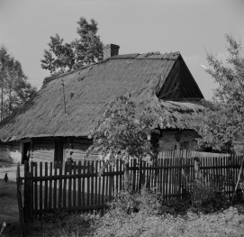 chata wiejska z 1837 r. - elewacja, skan 1