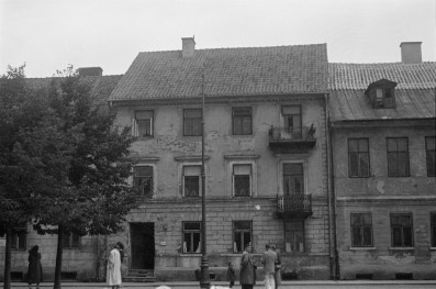 kamienica - elewacja północna, skan 1