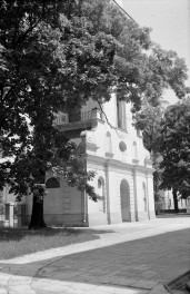 katedra Zmartwychwstania Pańskiego i św. Tomasza Apostoła - dzwonnica, elewacja, skan 1