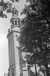 kościół pw. Wniebowzięcia Najświętszej Marii Panny - wieża, skan 1