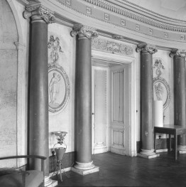 pałac von Magnisów - wnętrze - Sala Kolumnowa - fragment, skan 1