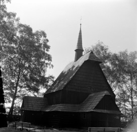Kościółek św. Michała Archanioła - elewacja , skan 1