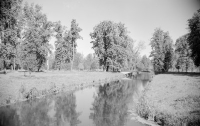 Zespół pałacowy Branickich - park, skan 1