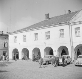 kamienica - elewacja frontowa, skan 1