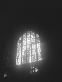 kościół Franciszkanów - witraż, skan 1