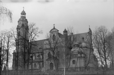 kościół pw. Bożego Ciała - elewacja południowa, skan 1