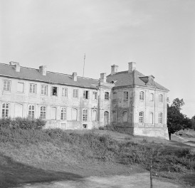 Pałac Potockich - skrzydło zachodnie, skan 1