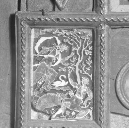 Kościół św. Józefa Oblubieńca i św. Antoniego z Padwy - tabernakulum z ok. 1740. Detale zdobienia., skan 1