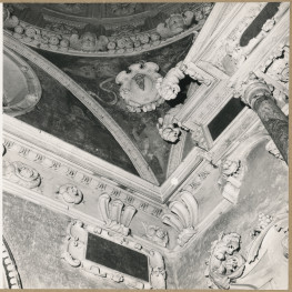 fragment sklepienia Kaplicy Firlejów, skan 1