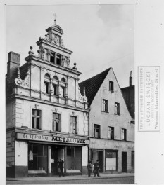 kamienice - elewacje frontowe, skan 1
