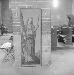 zespół klasztorny Dominikanów, kościół pw. św. Jakuba - wnętrze: skrzydło poliptyku, skan 1