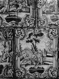 ratusz - wnętrze, piec kaflowy, skan 1