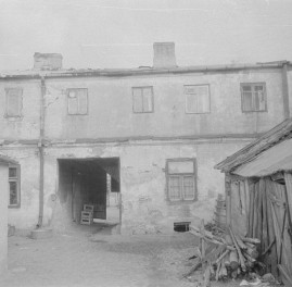 dom, ul. Szkolna 71 - elewacja tylna, skan 1