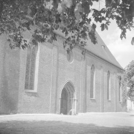 katedra pw. Wniebowzięcia - elewacja prezbiterium, skan 1