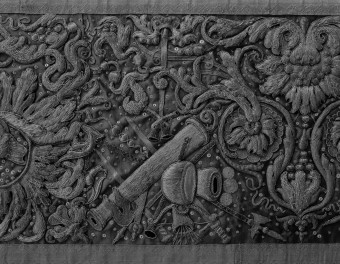 Kościół pw. Wniebowzięcia NMP i Świętego Józefa - ornat św. Kazimierza, 1650-60, haft Polski, skan 1