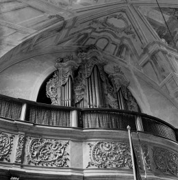 kościół dominikanek - prospekt organowy, skan 1