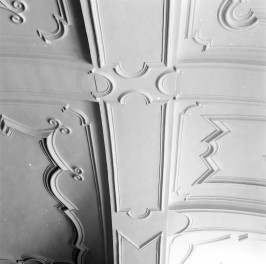 pałac von Strachwitzów - wnętrze - parter - sklepienie - fragment, skan 1
