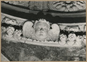 Kaplica Firlejów - dekoracja bębna kopuły, skan 1