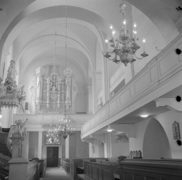 kościół Chrystusa Zbawiciela - chór, empora, skan 1