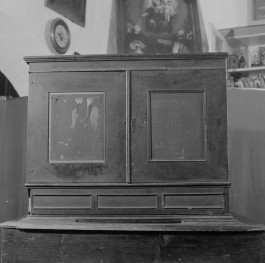 Klasztor ss. Klarysek - większy pozytyw szkatulny, detale obudowy, skan 1