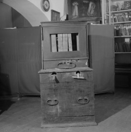 Klasztor ss. Klarysek - wnętrze, pozytywka z pierwszej połowy XVII wieku, skan 1