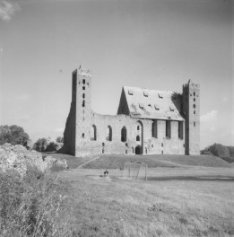 zamek - widok od południowego (zdjęcie archiwalne), skan 1