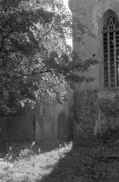 zamek -  fragment kaplicy, skan 1