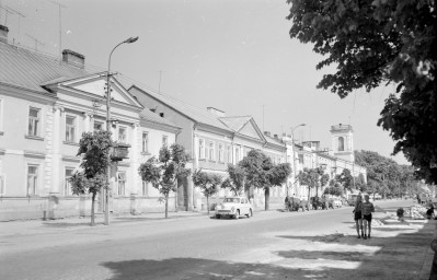 kamienica - elewacja frontowa od ulicy, skan 1