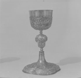 kościół pw. św. Jakuba Apostoła i św. Agnieszki, Dziewicy i Męczennicy - zbiory - kielich z 1705 roku, skan 1