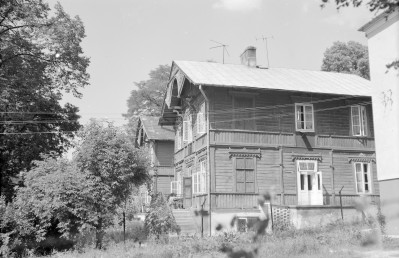 Willa Widok - elewacja południowa - frontowa, skan 1