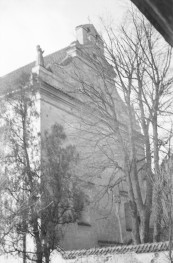 klasztor ss. Bernardynek - elewacja, skan 1