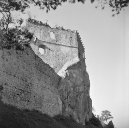ruina Zamku Kamieniec - fragment, skan 1