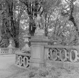 pałac - park, most i rzeźba, skan 1