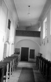 klasztor Franciszkanów - kaplica św. Krzyża - zakrystia i chór, skan 1