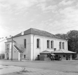 synagoga - elewacja strona południowo-zachodnia, skan 1