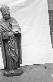 kościół katedralny pw. Niepokalanego Poczęcia Najświętszej Marii Panny - figura św. Piotra, skan 1