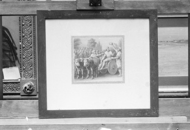 Franciszek Smuglewicz - obiór Piasta, rycina z albumu Wileńskiego, Muzeum Wielkopolskie w Poznaniu (ob. Muzeum Narodowe w Poznaniu), skan 1