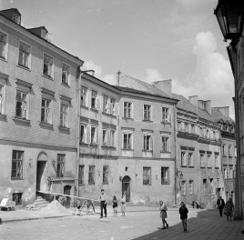 kamienice na Starym Mieście - elewacja frontowa, skan 1