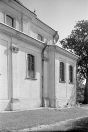  Kościół Przemienienia Pańskiego - elewacja pd. prezbiterium., skan 1