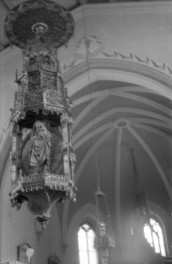 kościół katedralny pw. Wniebowzięcia Najświętszej Marii Panny - kapliczka wisząca, skan 1