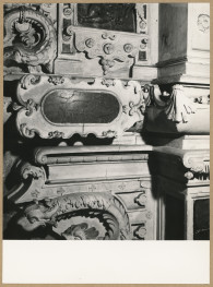 Kaplica Firlejów - nagrobek Firlejów - fragment, skan 1