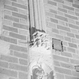 kościół pw. św. Mikołaja - wnętrze - prezbiterium - sklepienie - wspornik, skan 1