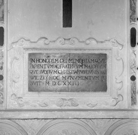 kościół parafialny - nagrobek Jerzego Karwickiego, skan 1