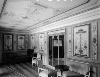 zamek magnacki Lubomirskich i Potockich - wnętrze - piętro II - Pokój 54 /Salon Pompejański/, skan 1