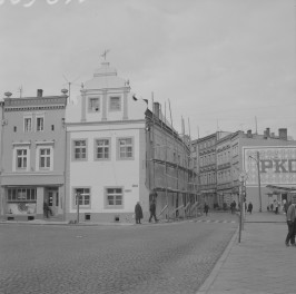 zabudowa miejska - elewacje frontowe, skan 1